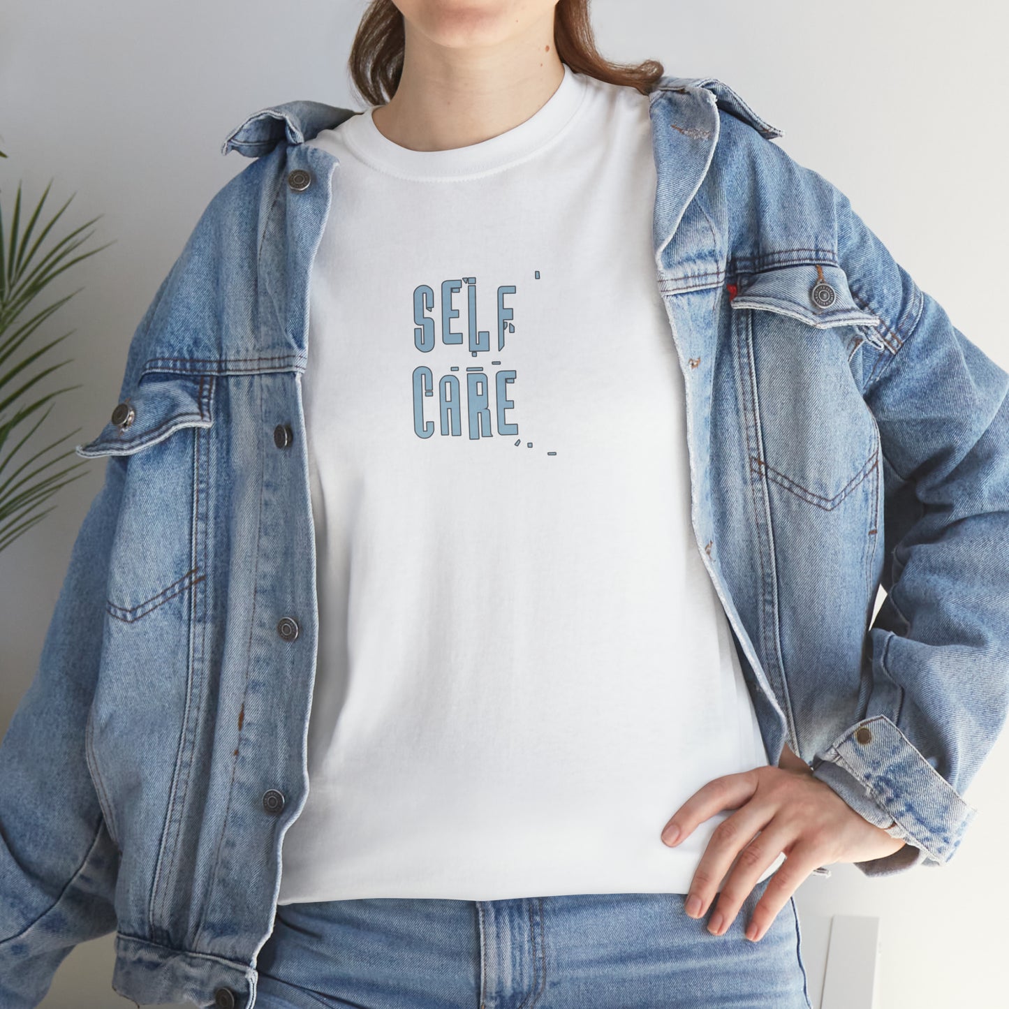 "Self Care"- Unisex Heavy Cotton Tee