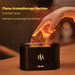 Essential Oil Aromatherapy Diffuser With LED Lighting Simulation Colorful Flame